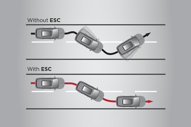 ESC ( Electronic Stability Control )