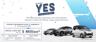 Wuling ‘YES (Year End Sale)’ Hadir di Surabaya