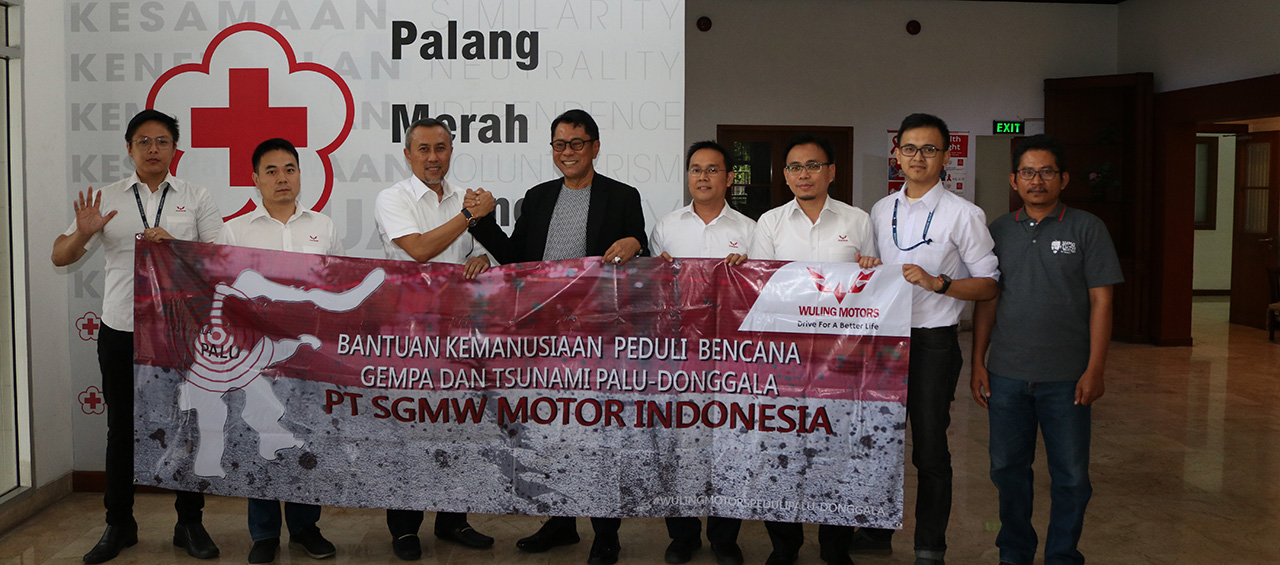 Image Media Information – Wuling Motors Provides Assistance for The Victims of Earthquake and Tsunami in Palu