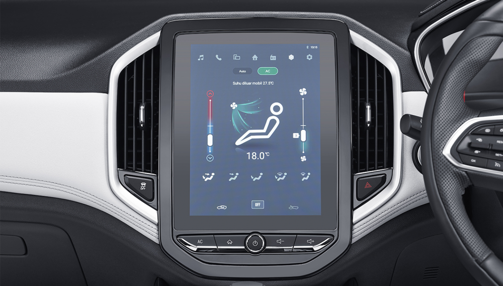 Mobil SUV Wuling Almaz - AC dengan Sistem Teknologi Digital