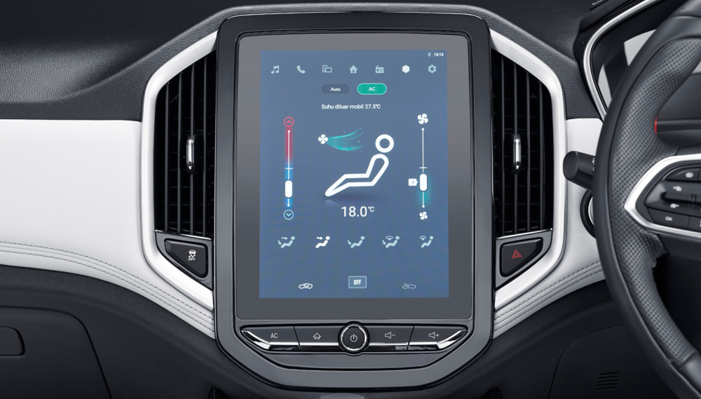 Integrated Control Experience: Pengaturan AC Kendaraan