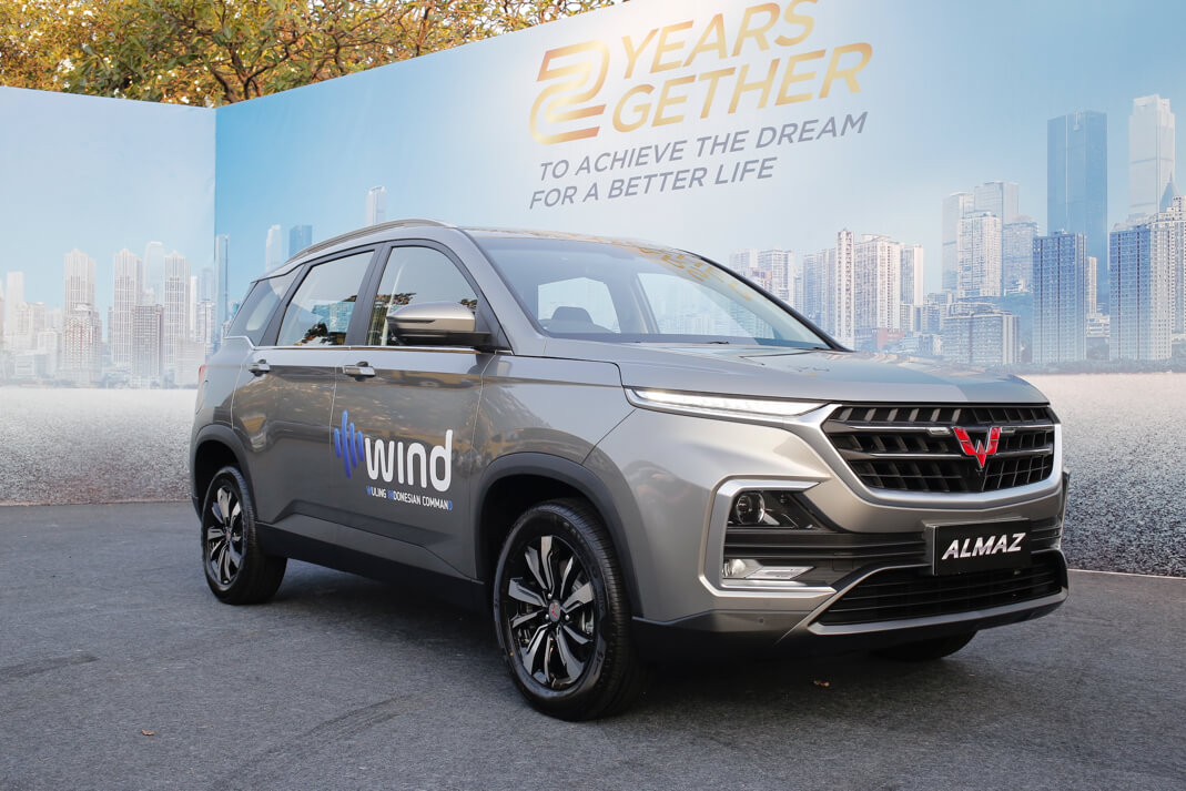 Image Wuling Presents the New Variant of Almaz with WIND and 7-Seater Option