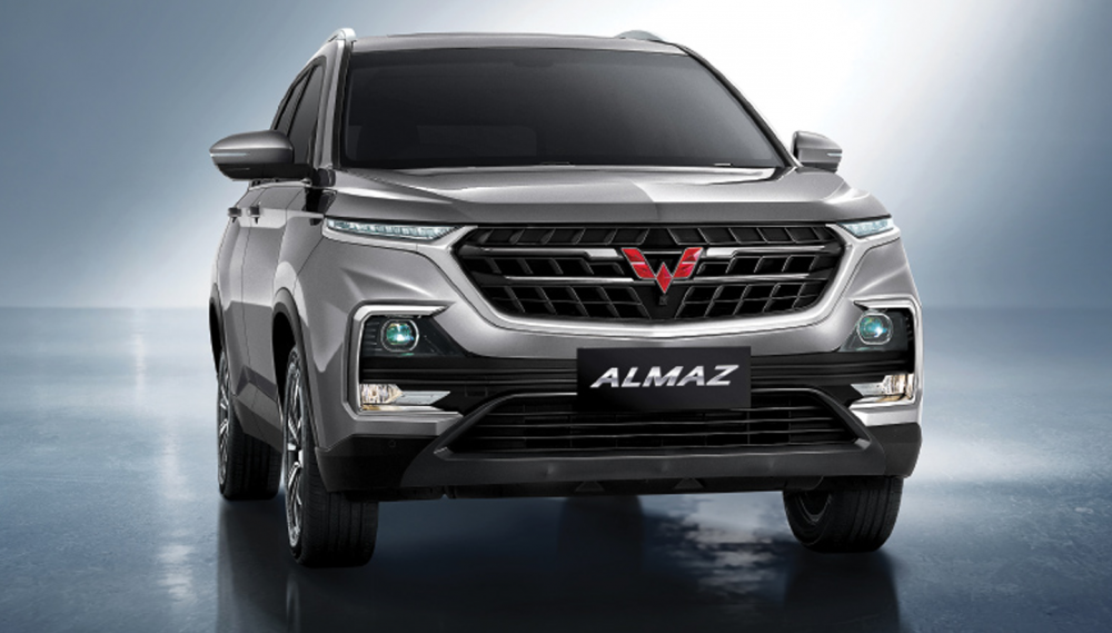 Eksterior Wuling Almaz Berikan Sentuhan Desain Berkelas Wuling