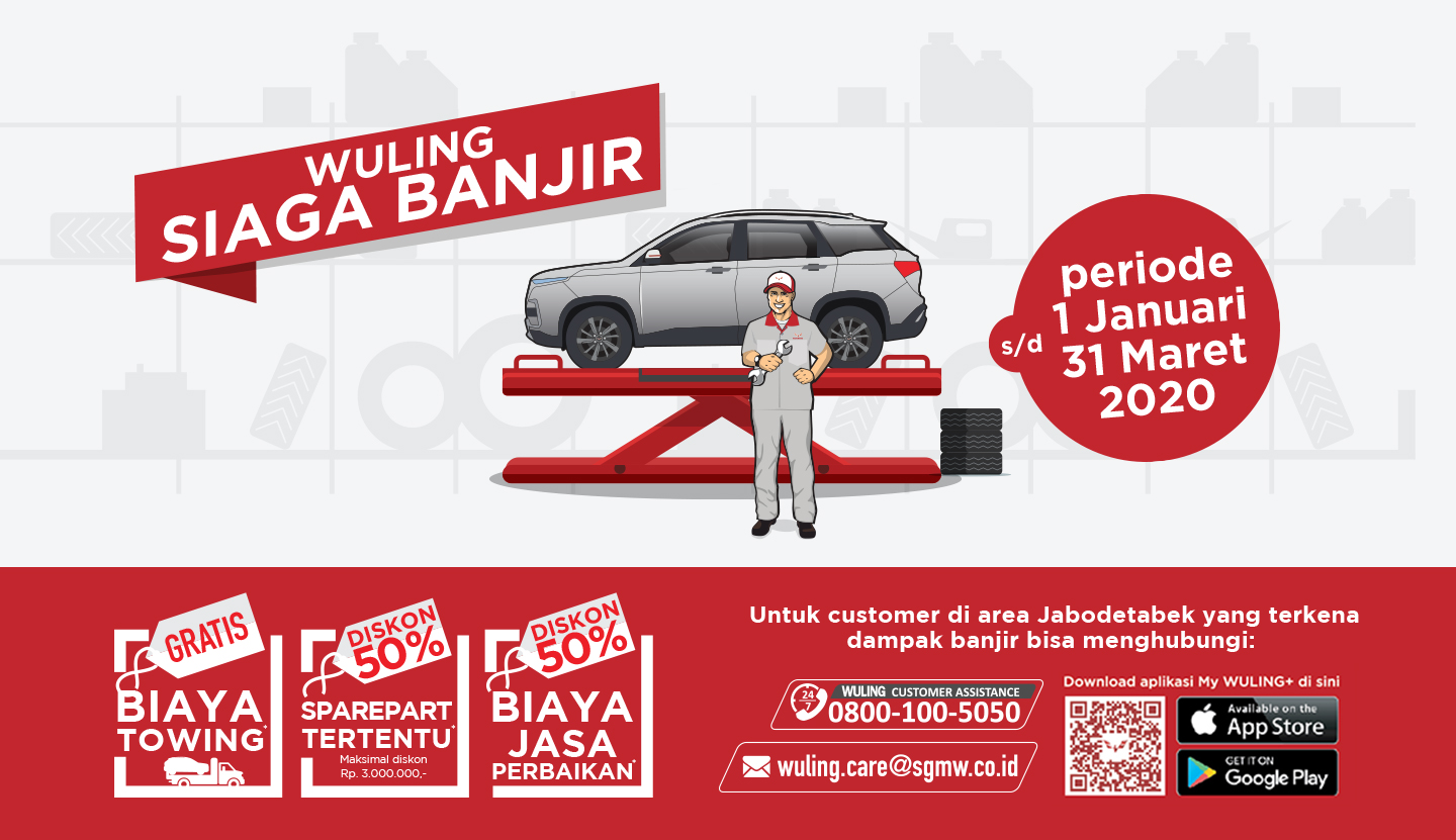 Image ‘Wuling Siaga Banjir’ Ready to Serve Consumers in the Greater Jakarta Area
