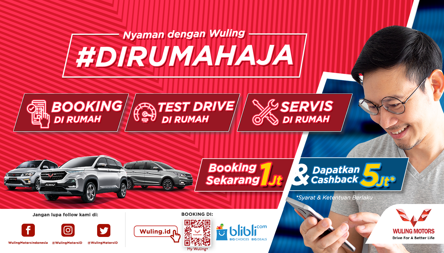 Image Wuling Presents Home Service, Home Test Drive & Online Booking Programs for Customers
