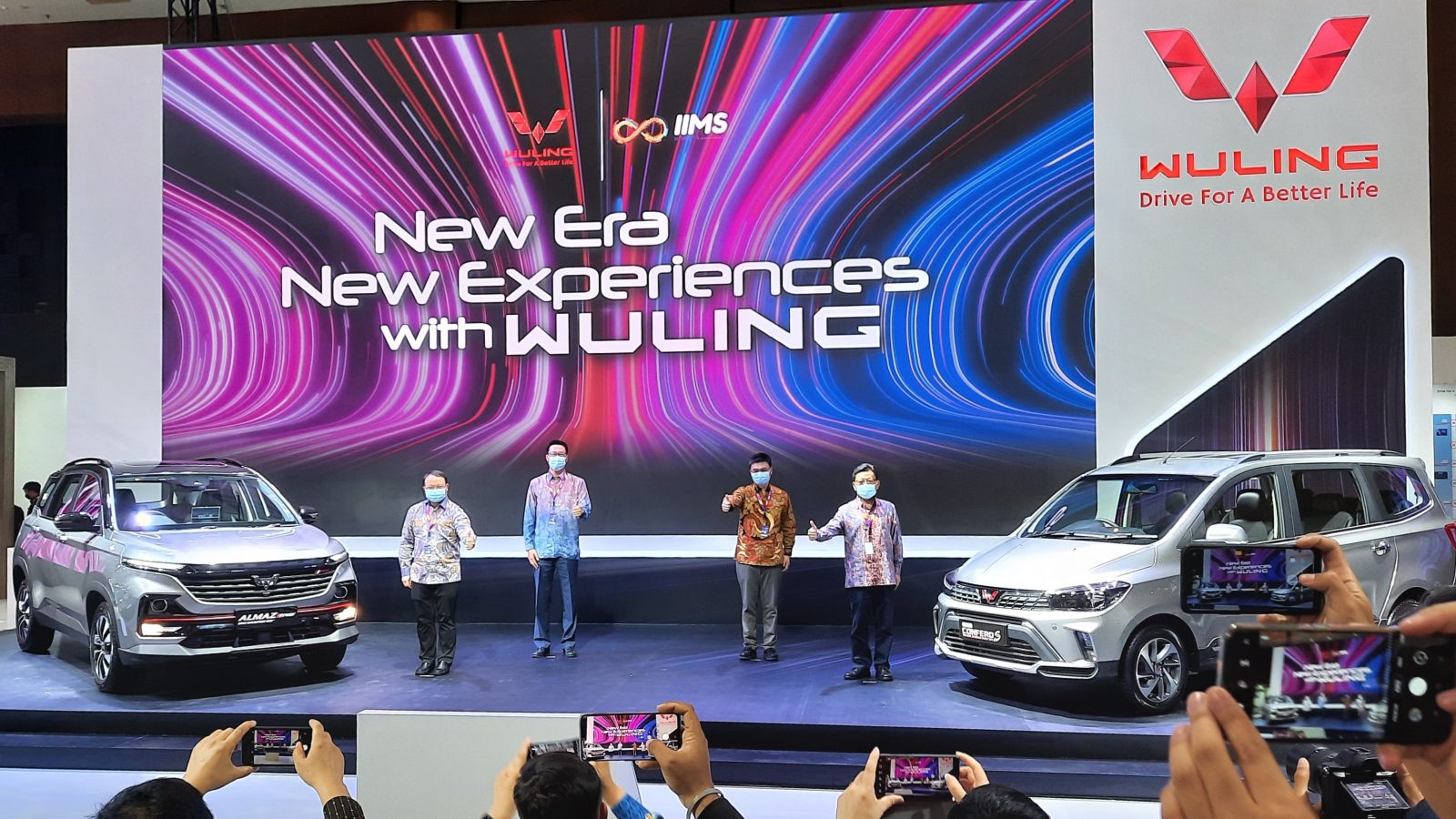 Image Wuling Takes Part at Indonesia International Motor Show Hybrid 2021