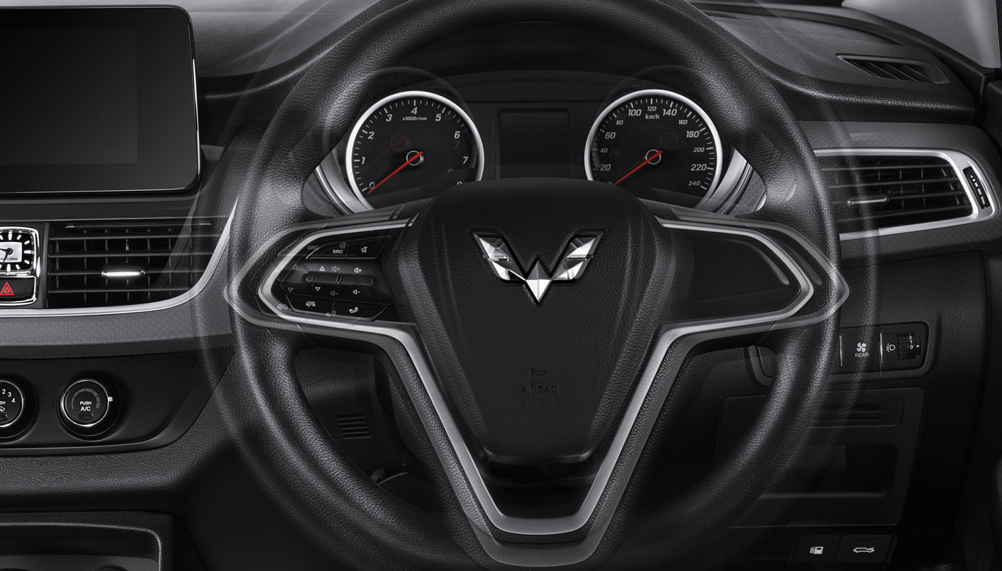 Why Car Steering Wheel Sizes Differ? Wuling