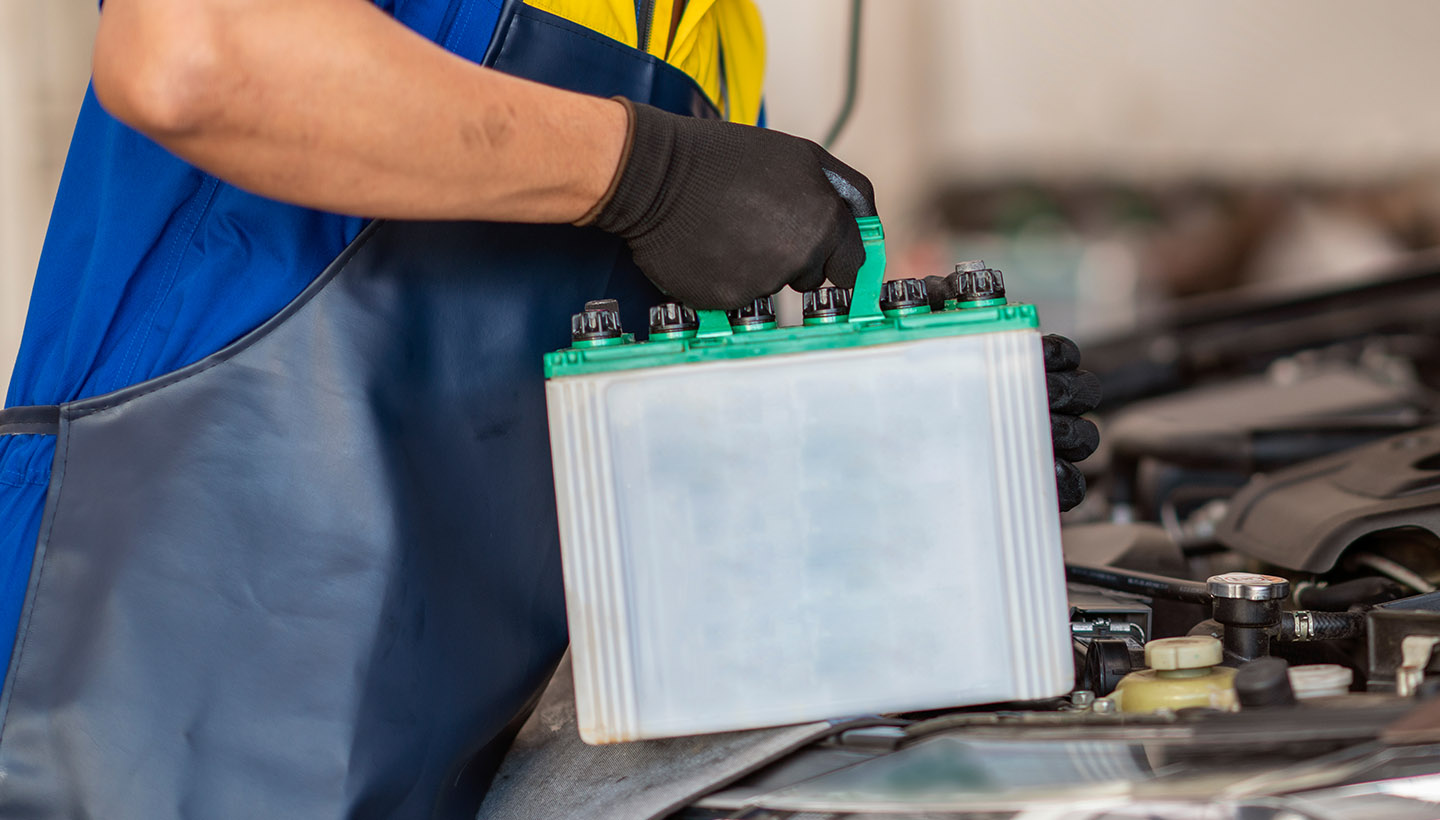 Image Maintaining Car Battery for Longer Durability