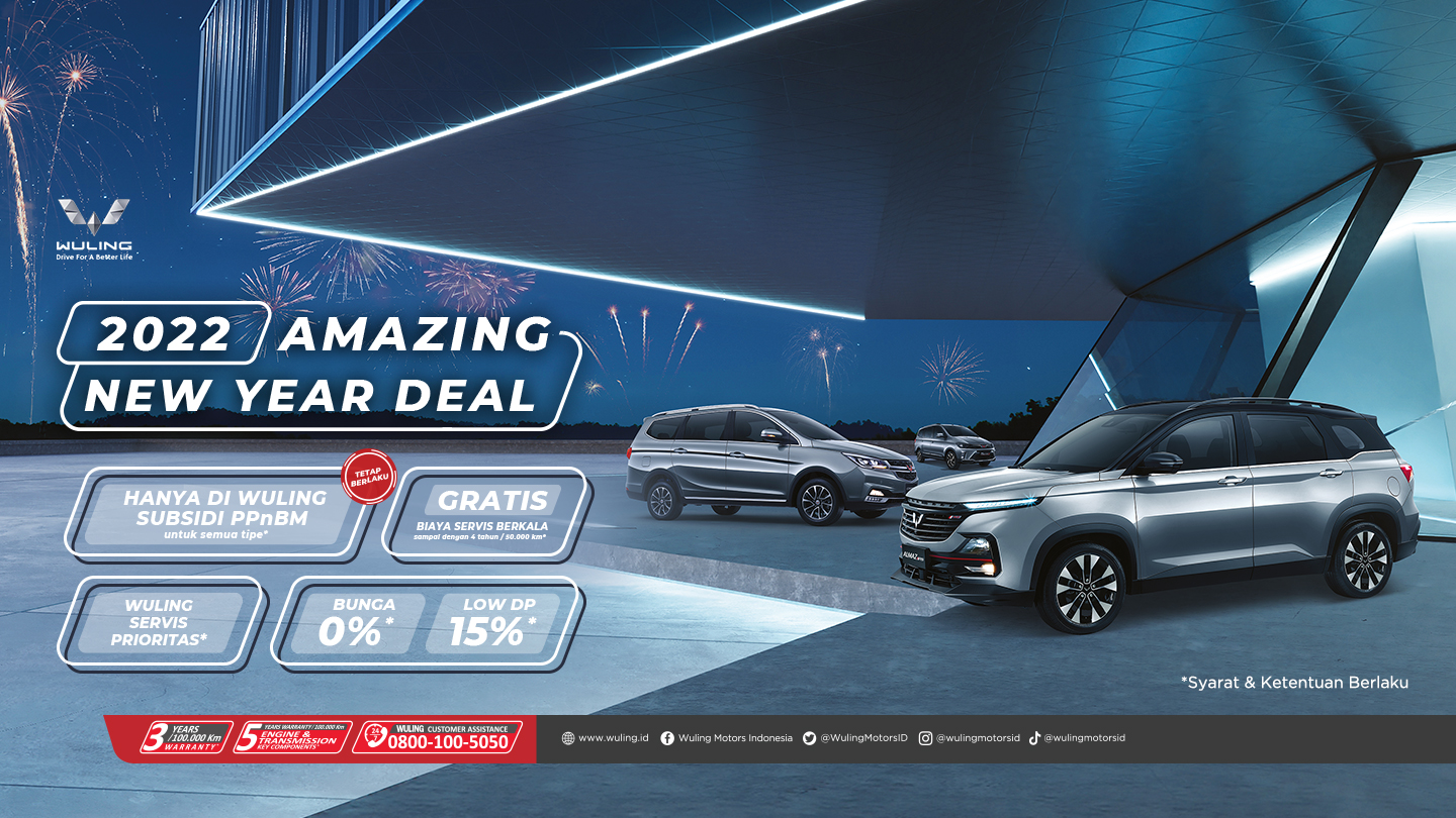 Promo Wuling 2022 Amazing New Year Deal!