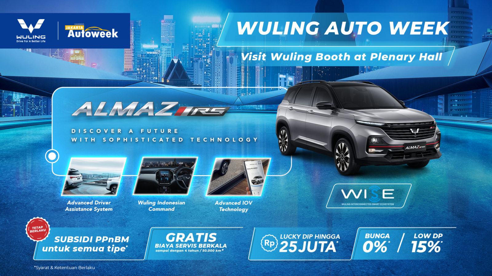 Image Wuling Participates in Jakarta Auto Week