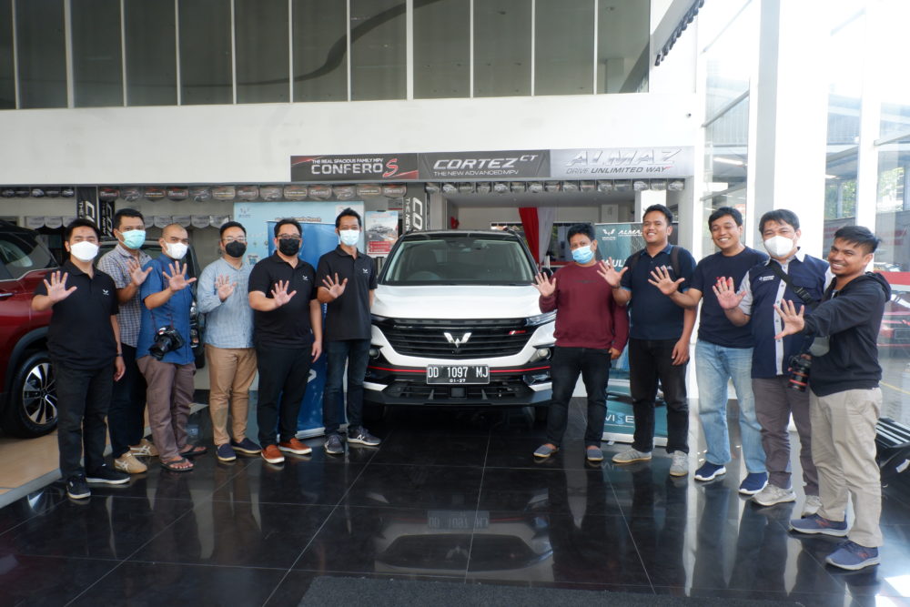 Wuling Almaz RS Media Experience di Makassar merupakan kegiatan sharing experience dari ragam inovasi yang ada di Wuling Almaz RS Intelligent Digital Car. 1000x667